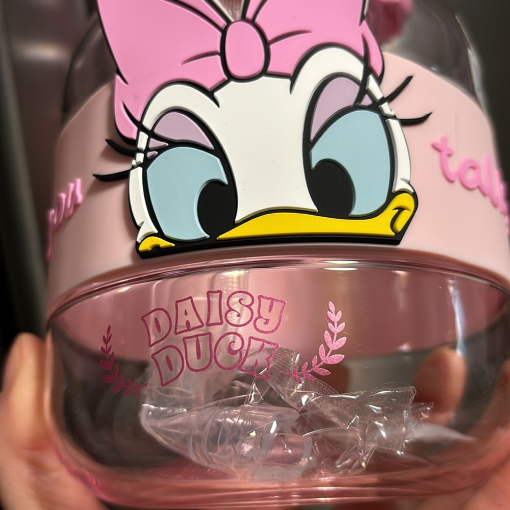 1-pack Disney Daisy Straw Hopper Bottle Water Bottle 1.1L gi… - Picture 4 of 11